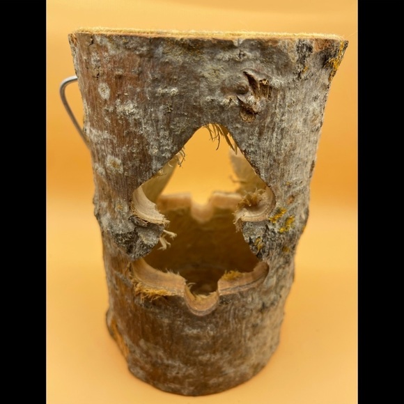 Rustic Log Lantern, Preowned (For Bundles Only) - Picture 5 of 10